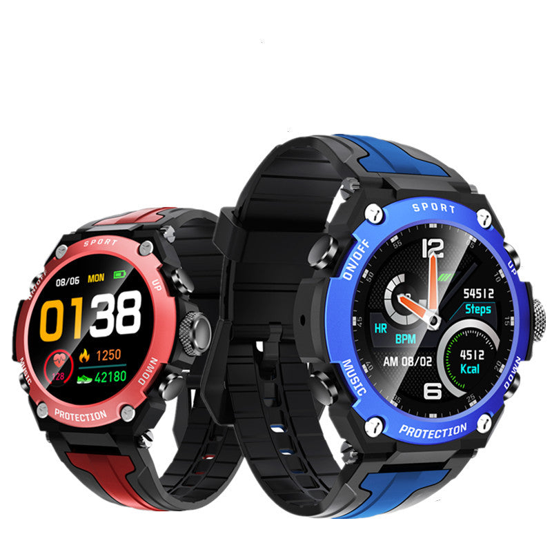 DK10 Bluetooth Smartwatch Featuring Heart Rate Monitor and Fitness Modes